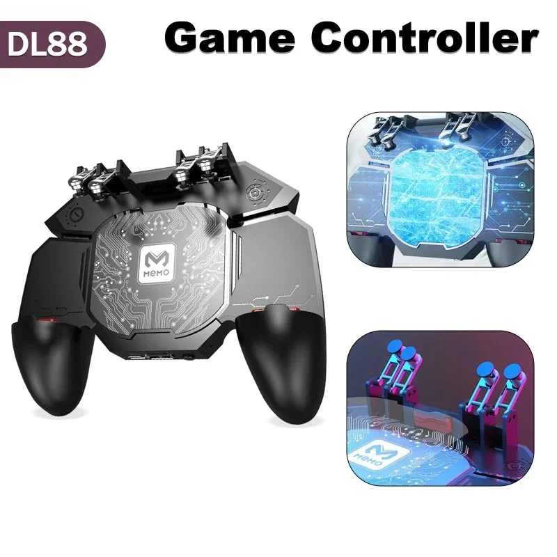 Gaming Console For Phone - MEMO DL88 Mobile Phone Cooler Fan