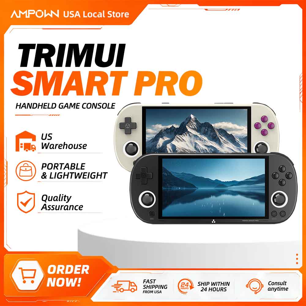 Gaming Console Retro Handheld - Trimui Smart Pro 4.96