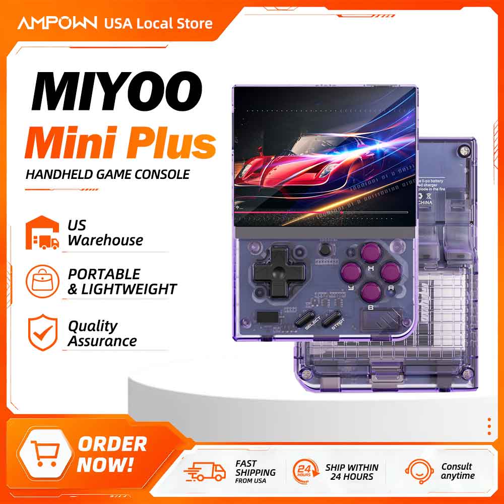 Gaming Console Retro Handheld - Miyoo Mini+ Retro Handheld Game Console