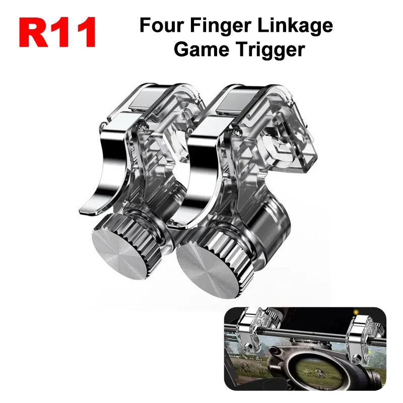 Gaming Console For Phone - R11 Mobile Phone PUBG Game Trigger