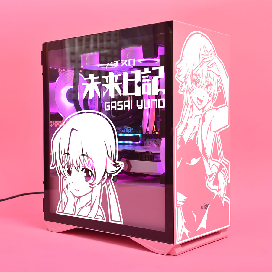 Future Diary Anime Stickers fo - Console Gaming Pc Case ulasan dan harga