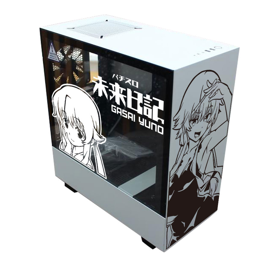 Future Diary Anime Stickers fo - Console Gaming Pc Case ulasan dan harga