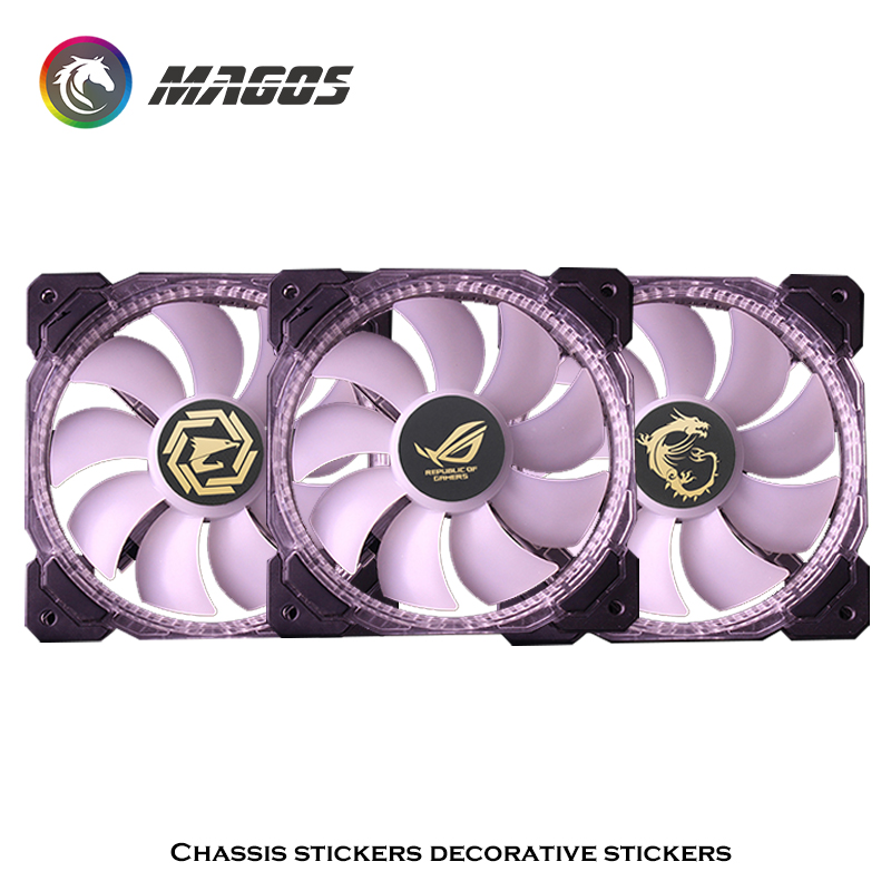 Computer Case Fan Metal Sticke - Console Gaming Pc Case ulasan dan harga