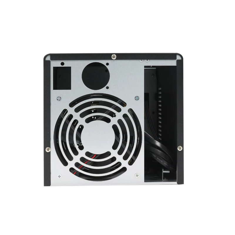 NAS-4 4 Bay NAS Case Mini ITX  - Console Gaming Pc Case ulasan dan harga