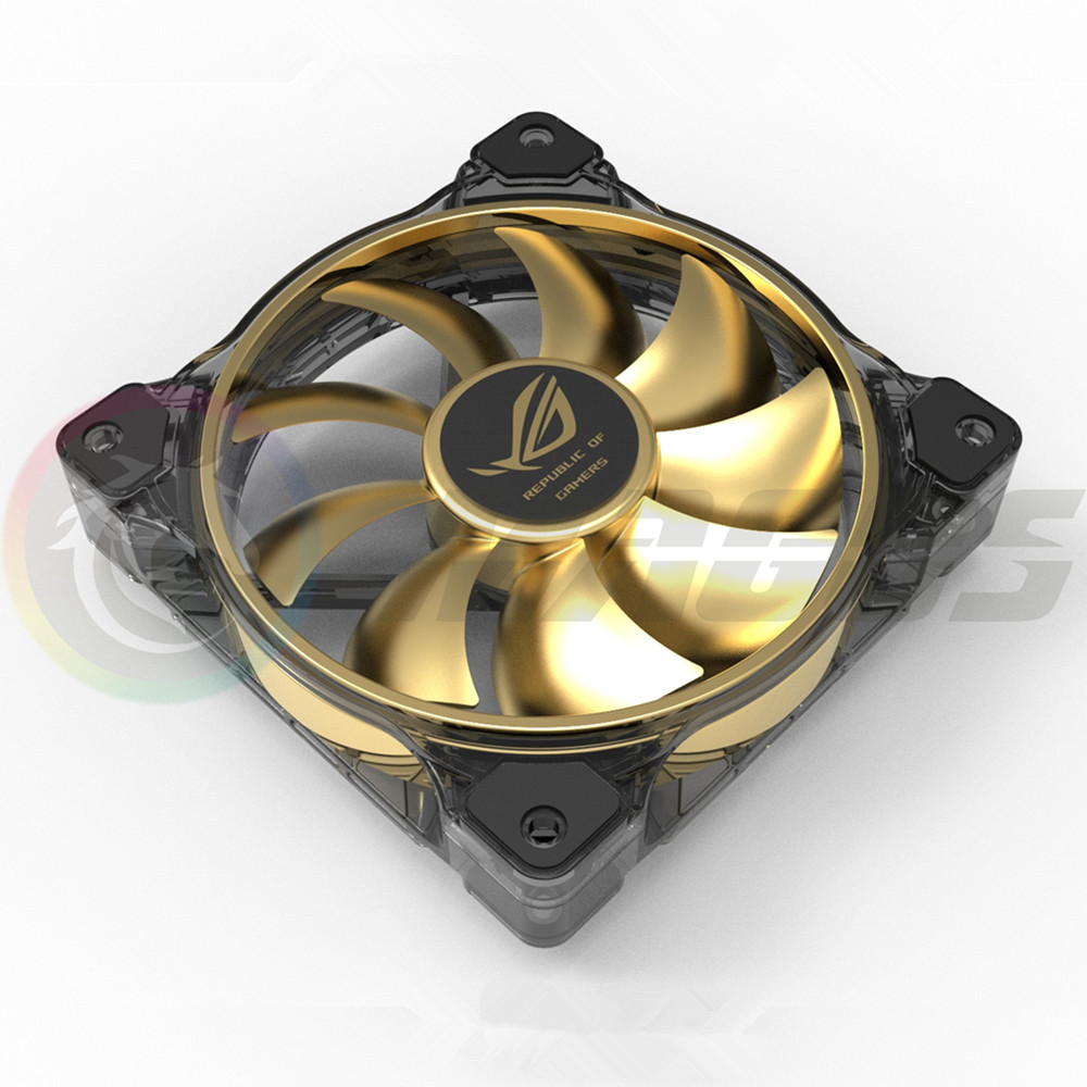 PC Gamer Cabinet Fan Logo Stic - Console Gaming Pc Case ulasan dan harga