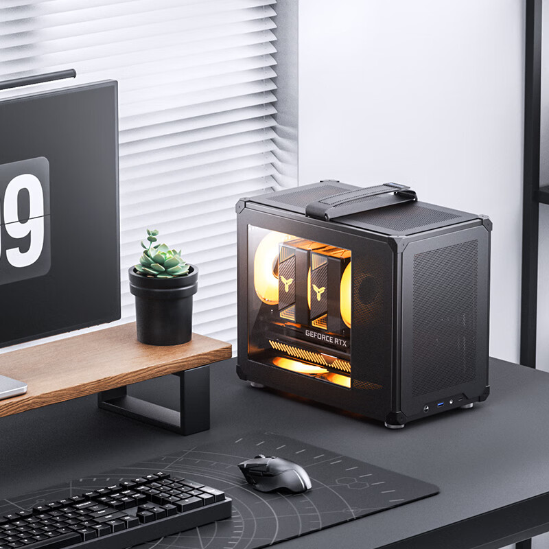JONSBO C6 MAX Mesh Handle MATX - Console Gaming Pc Case ulasan dan harga
