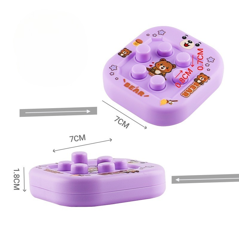 Whack-a-Mole Cartoon Handheld  - Gaming Console With Games ulasan dan harga