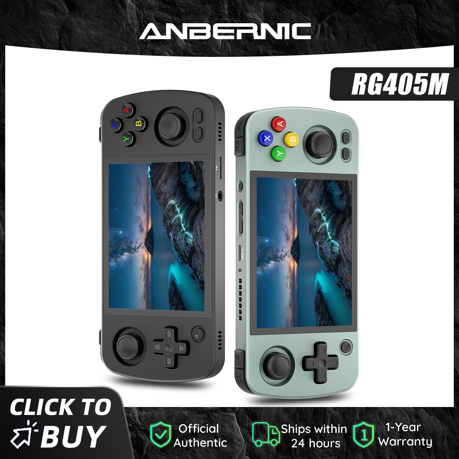 Anbernic RG405M Metal Handheld - Gaming Console Old ulasan dan harga