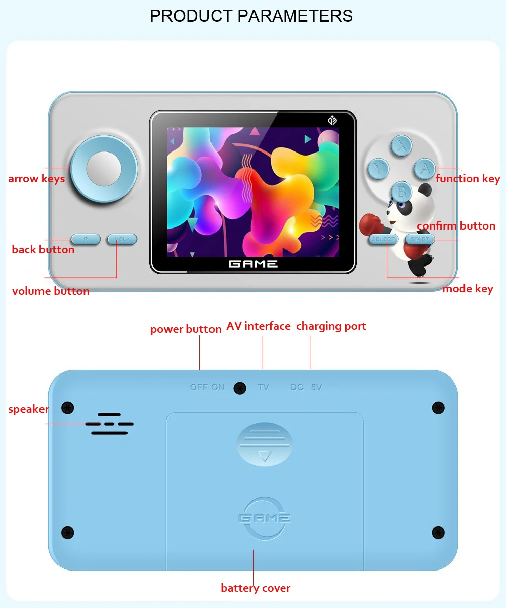 New S5 Mini Retro Video Gaming - Gaming Console In Chinese ulasan dan harga
