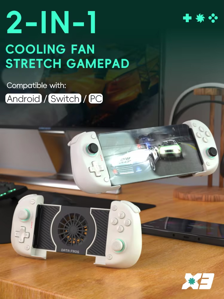 DATA FROG X3 Wireless Game Con - Gaming Console For Phone ulasan dan harga